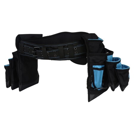 Ox Tools Dynamic Nylon Framer's Rig with suspender, Black, Blue, Nylon, 7 Pockets OX-P266303